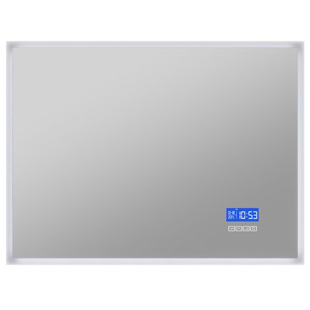 ANZZI 24in x 31in LED Front/Back Light Magnifying Bathroom Mirror With Defogger BA-LMDFX012AL